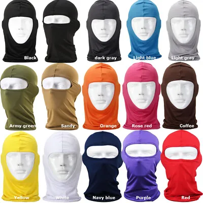 Balaclava Full Face Cover Motorcycle Cycling Helmets Liner Ski Neck Gaiter Cover • $5.99