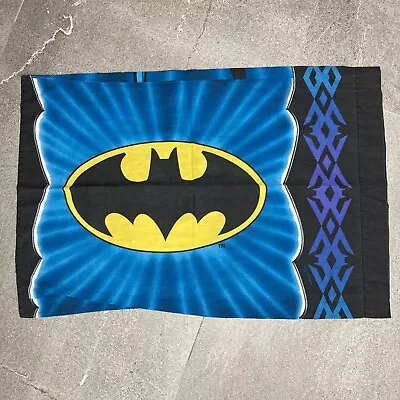 Batman Bat Logo DC Comics Cartoon Vintage Standard Pillowcase • $21.80