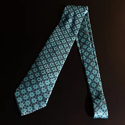 Stefano Ricci Tie Luxury Checkered Geometric Silk Italy Textured • $199