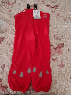 £10 • Buy Frugi Puddlebuster Waterproof Dungarees 5-6YRS