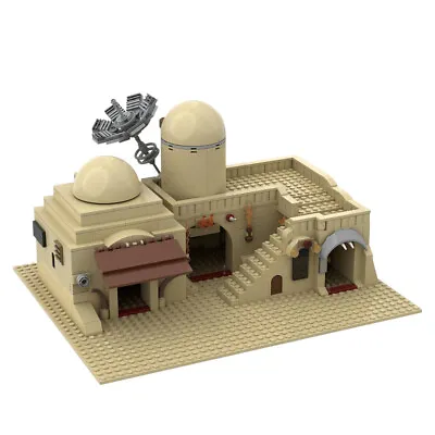 Tatooine Double Building: Slums 636 Pieces From Film Building Toys MOC Build • $181.94