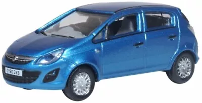 Oxford 1/76 Vauxhall Corsa Oriental Blue 76vc005 • £10.56