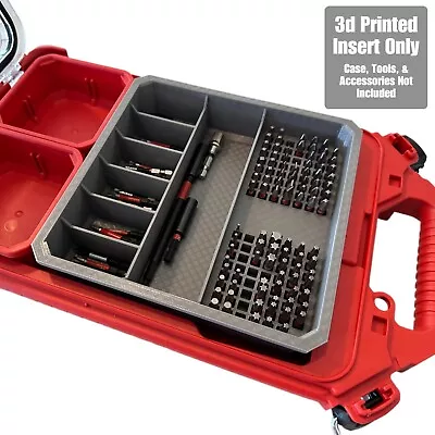 Impact Bit Holder Insert For Milwaukee PACKOUT Low Profile Organizers • $27.99