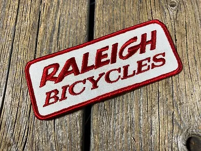 Vintage Bike Bicycle Raleigh Patch Trucker Hat Badge Apron Shop Crest Emblem Nos • $17.99