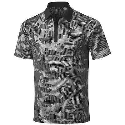 ***BRAND NEW***  Mizuno Camo Polo Shirt Black • $64.38