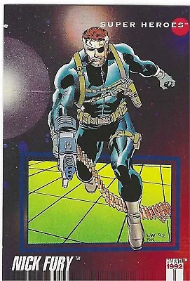 Marvel 1992 - Nick Fury #40 - Impel Marvel Universe Series 3 Trading Card • $1.79