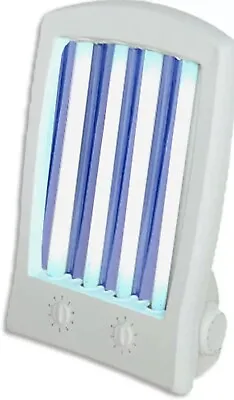 Face Tanning Uv Lamp Home Facial Mini Travel Portable Sun Tan Bed Tanner • £99.99