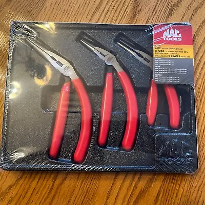 MAC TOOLS PPN3S 3pc Pistol Grip Pliers Set Needle Nose New • $69.95