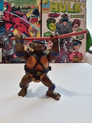 Vintage TMNT Teenage Mutant Ninja Turtles Donatello 4.5  Action Figure • $9.99