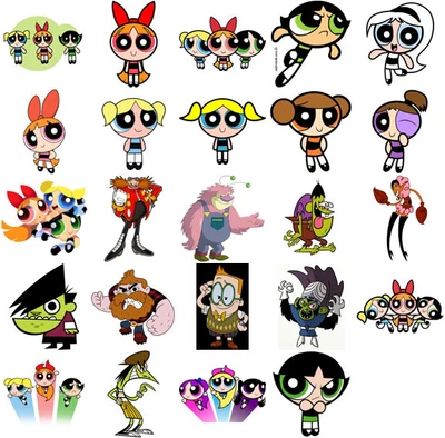 £3.62 • Buy Powerpuff Girls Characters, Iron On T Shirt Transfer. Choose Image And Size
