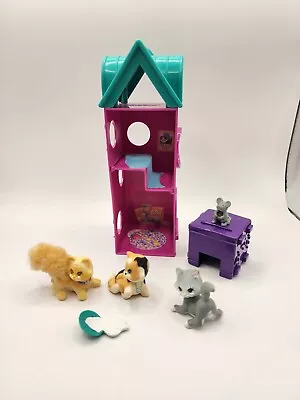 Vintage Littlest Pet Shop: Purry Kittens With Kitty Playtime Condo (Complete) • $39.99