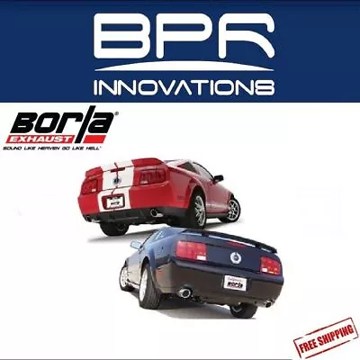 Borla Cat-Back Exhaust S-Type For 05-09 Mustang GT Shelby GT 4.6L V8 - 140135 • $946.99