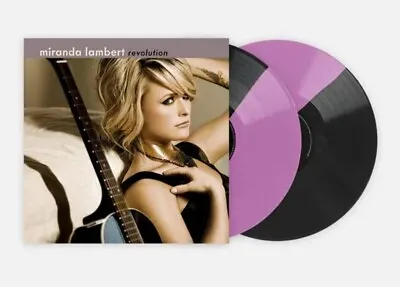 Miranda Lambert Revolution VMP 2LP Black & Mauve Split Vinyl - Sealed Mint • $39