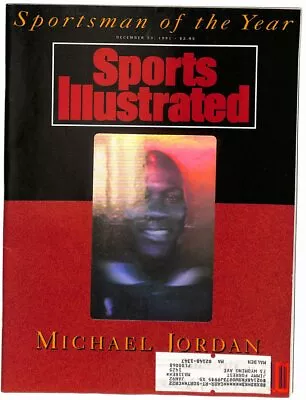 December 23 1991 Michael Jordan HOF Chicago Bullls  Sports Illustrated 181651 • $19