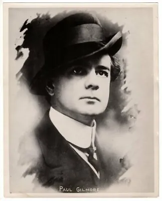 PAUL GILMORE (c.1915) Vintage Original Stage And Edison Studio Silent Era Actor  • $50