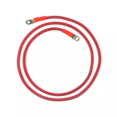 18  Red Flexible Copper Welding Cables For RV Car Motorcycle • $10.30