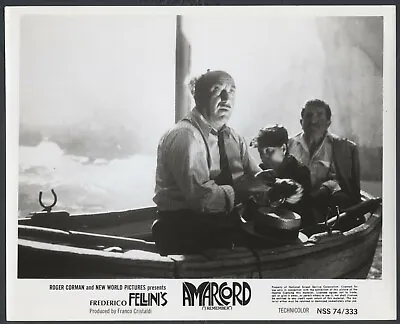 Amarcord ’74 ARMANDO BRANCIA FEDERICO FELLINI RARE MISPRINT • $25.99