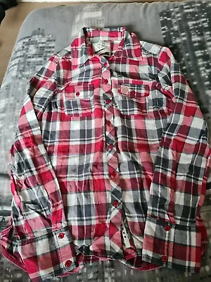 Red Fifty Six Plaid Shirt • £7.51