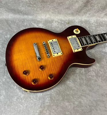 MIK 1992 Epiphone Les Paul Standard Electric Guitar Sunburst Finish Korea With C • $549.99