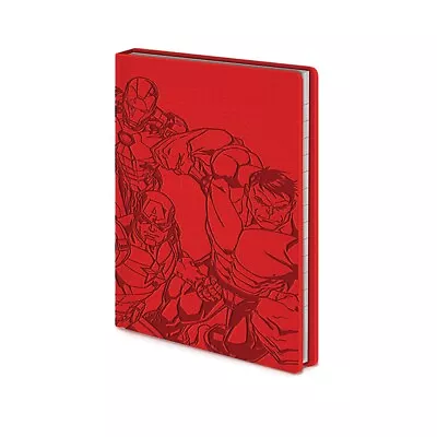 Genuine Marvel Comics The Avengers Flexi Cover Premium A6 Pocket Notebook Pad • £4.99