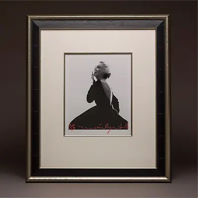 Marilyn  'Smiling In Black Dior Dress' By Bert Stern • $4578.19