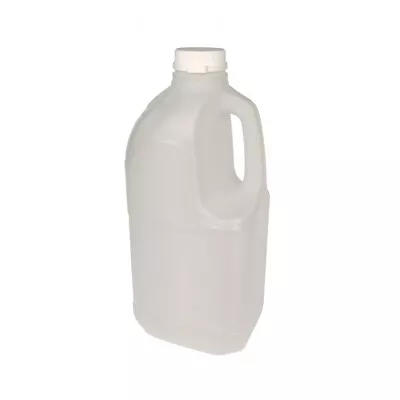 2 Litre Milk /Dairy Plastic Bottles - Natural - Box Of 15 - HDPE • £9.80