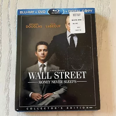 Wall Street: Money Never Sleeps (Blu-ray Disc 2010 1-Disc Set Blu-Ray Only) • $9.65