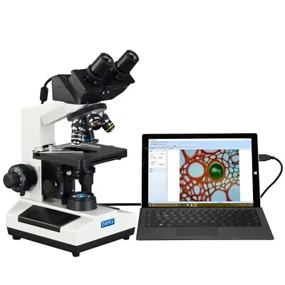 40X-2000X Built-in 3MP Digital Camera Binocular Lab Compound LED Microscope • $480.99