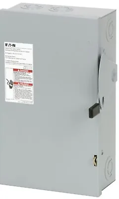 Eaton DG222UGB General Duty Non-fusible Safety Switch Single-throw 60 Amp • $65