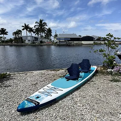 Nautica Beautiful 2 Person Kayak & SUP Stand Up Paddle Board Combo Tandem • $345