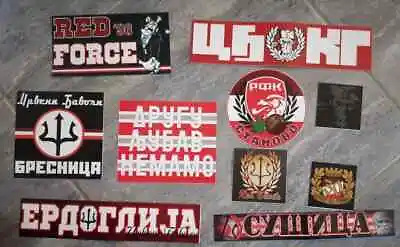 10 X Serbian  Football Ultras Stickers DEVILS Kragujevac Serbia II • $12.76