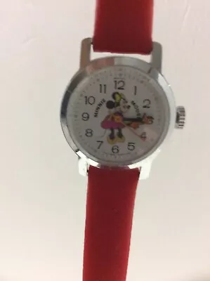 Bradley Minnie Mouse Child’s Disney Watch Vintage • $15