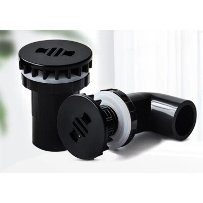 £2.75 • Buy PVC 90°Elbow Fittings Tank Connector/Bulkhead Pipe Adapter For Fish Pond Filter
