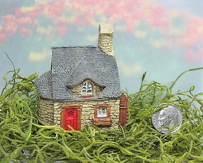  Miniature Fairy Garden Resin Grandma's Cottage • $4.95