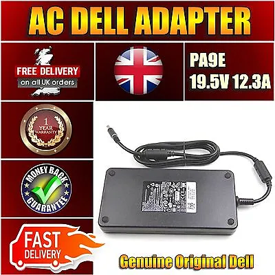 £240.25 • Buy New DELL PRECISION M6400 M6500�240w PA9E Laptop Power Adapter Charger UK