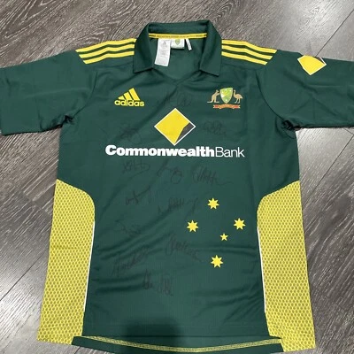 $395 • Buy Signed 2011 Australian Team Odi Cricket Shirt