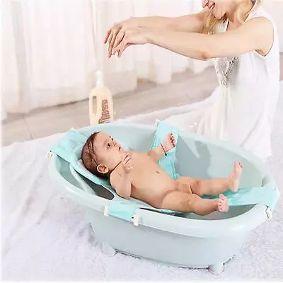 COO11 Newborn Baby Bath Net Support Rack Premium Quality Adjustable Cross Net  • £13.99