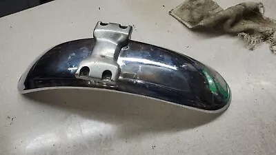 1993 Yamaha Xv750 Virago Front Fender Chrome Oem Minor Scratches And Blems • $30