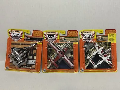 3 Matchbox Sky Busters® - Enemy Strike Jet Cessna Caravan & P-38 Lightning • $12