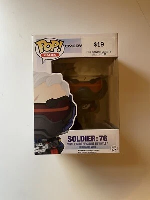 $10 • Buy Funko Pop Games Vinyl Overwatch Soldier 76 #96