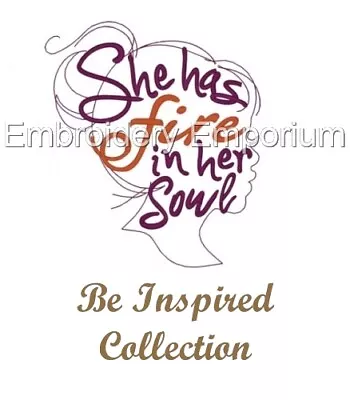 Be Inspired Collection - Machine Embroidery Designs On Usb • £17.90