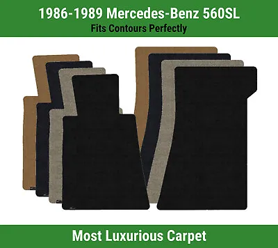 Lloyd Luxe Front Row Carpet Mats For 1986-1989 Mercedes-Benz 560SL  • $173.99