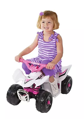 Yamaha Electric Ride-On Mini Quad Bike 6 Volt Pink Girls ATV Style TRXGIRLSPINK • $175