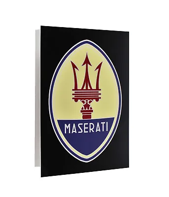 Maserati Vintage Emblem 1950's  Metal Sign • $45