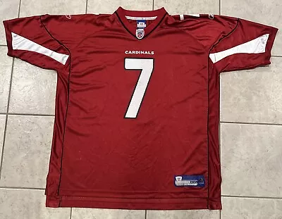 Arizona Cardinals Matt Leinart #7 Red Reebok NFL Football Jersey Size XXL • $24.99