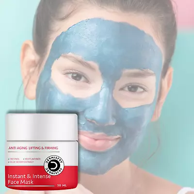 Anti Aging Instant Intense Firming Lifting Face Pack Mask Retinol Manjistha • £11.41