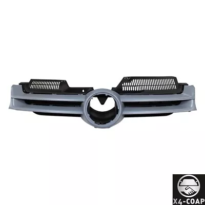 Fit Volkswagen Rabbit 06-09 Front Primed Gray Grille Assembly With Black Insert • $37.20