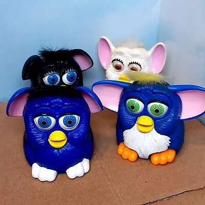 90's McDonald's Furby Toy Lot Of 4 • $7.49