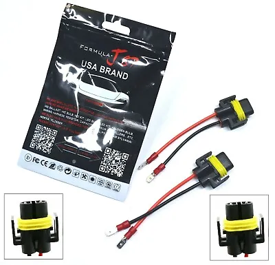 Conversion Wire H11 To H11B Two Harness Head Light Female Bulb Socket LED Kit • $10.45