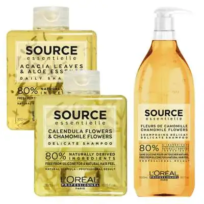 L'Oreal Source Essentielle Delicate Nourishing Shampoo 300ml To 1500ml • £32.99